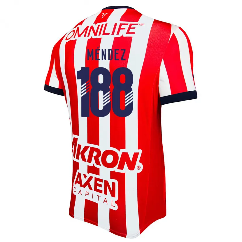 Danxen Damen Francisco Méndez #188 Rot Weiß Blau Heimtrikot Trikot 2024/25 T-Shirt Österreich