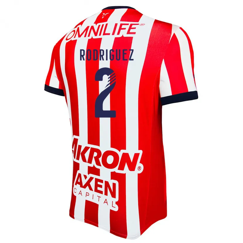 Danxen Damen Jaqueline Rodríguez #2 Rot Weiß Blau Heimtrikot Trikot 2024/25 T-Shirt Österreich