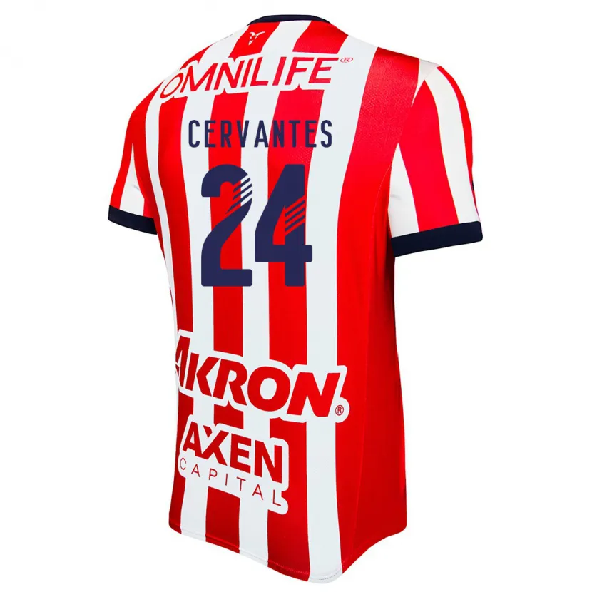 Danxen Damen Alicia Cervantes #24 Rot Weiß Blau Heimtrikot Trikot 2024/25 T-Shirt Österreich