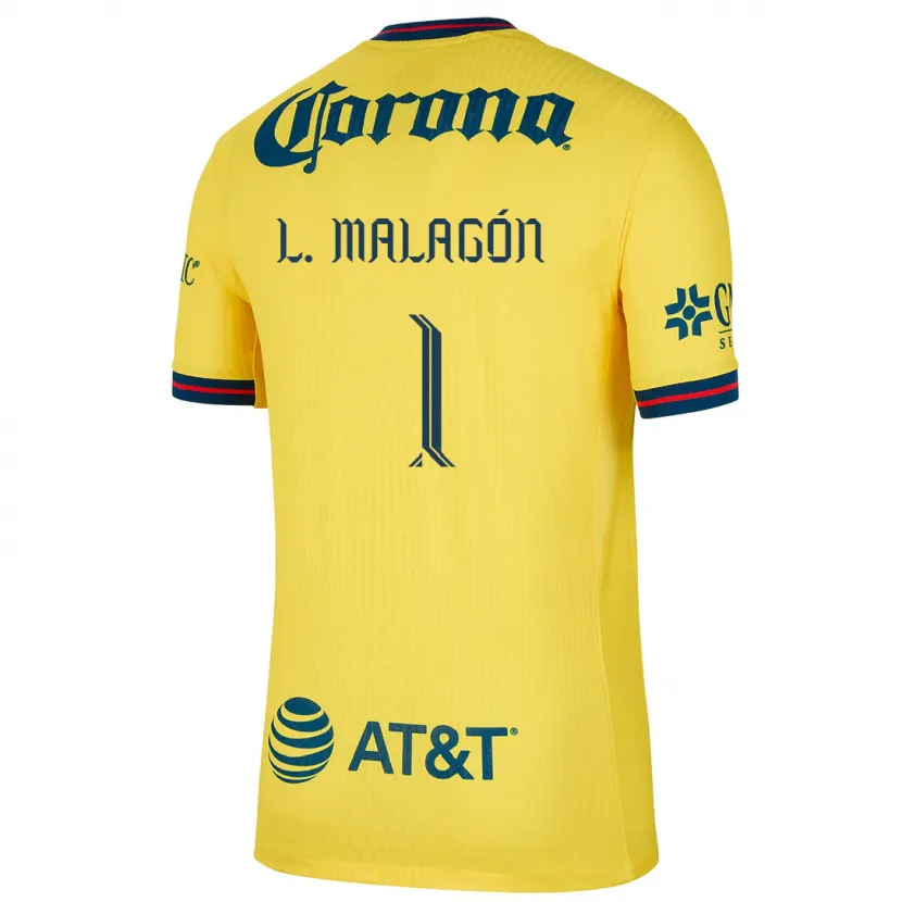 Danxen Damen Luis Malagón #1 Gelb Blau Heimtrikot Trikot 2024/25 T-Shirt Österreich