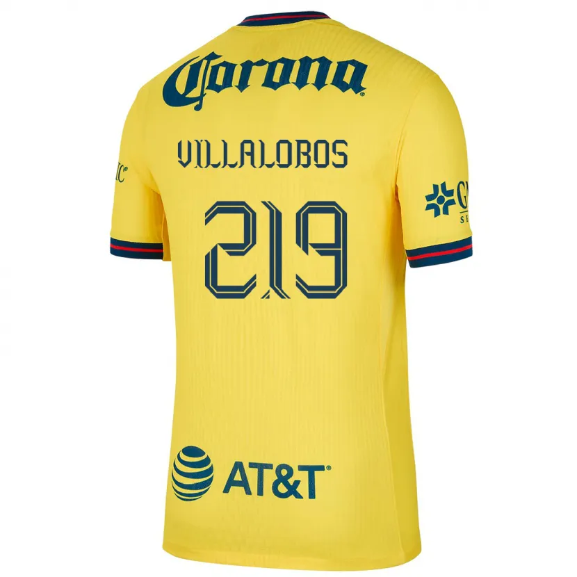 Danxen Damen Patricio Villalobos #219 Gelb Blau Heimtrikot Trikot 2024/25 T-Shirt Österreich