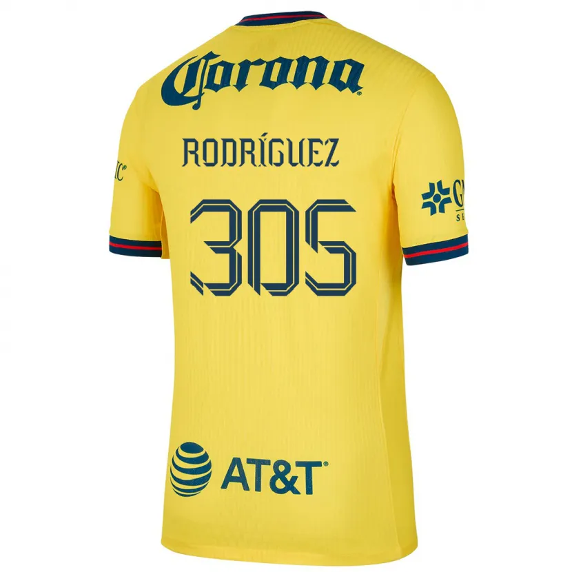 Danxen Damen Bryan Rodríguez #305 Gelb Blau Heimtrikot Trikot 2024/25 T-Shirt Österreich
