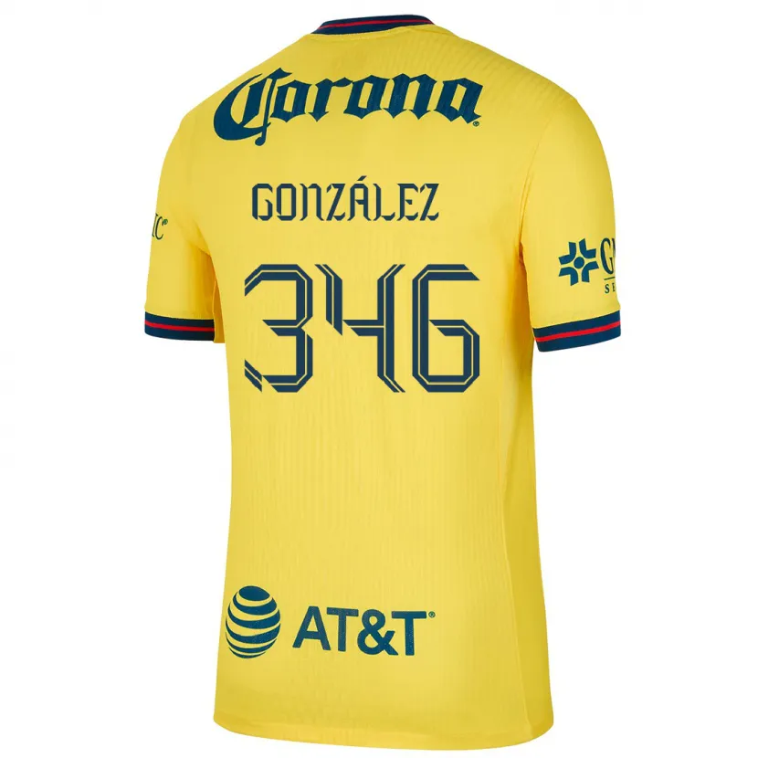 Danxen Damen Ricardo González #346 Gelb Blau Heimtrikot Trikot 2024/25 T-Shirt Österreich