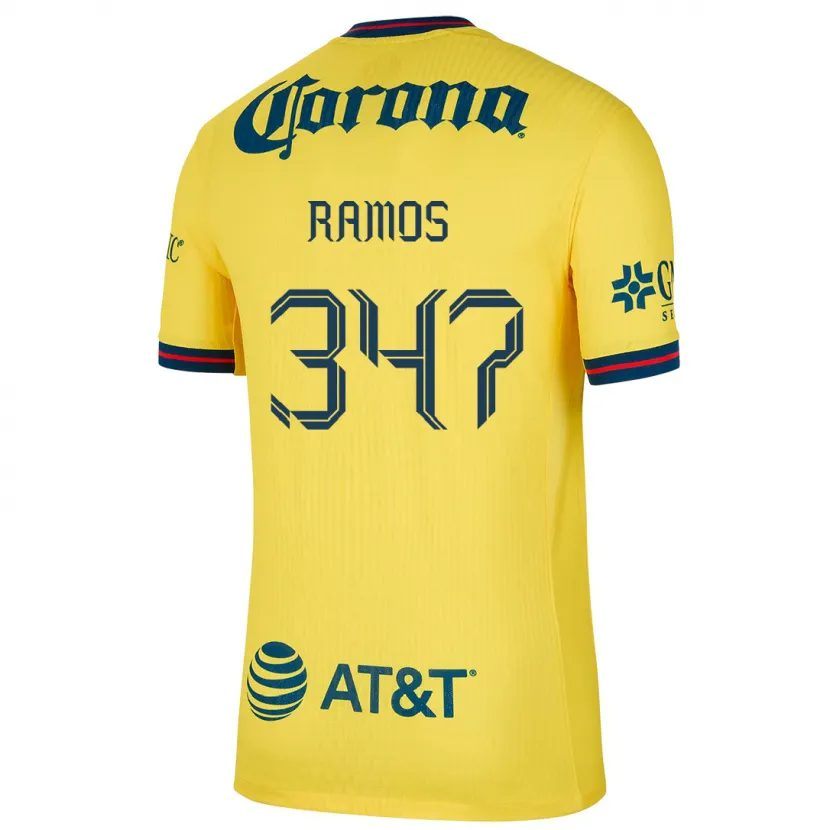 Danxen Damen Luis Ramos #347 Gelb Blau Heimtrikot Trikot 2024/25 T-Shirt Österreich