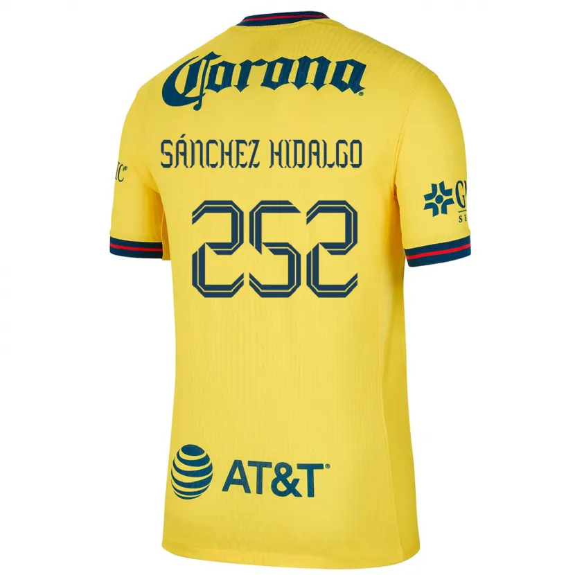 Danxen Damen Horacio Sánchez Hidalgo #252 Gelb Blau Heimtrikot Trikot 2024/25 T-Shirt Österreich