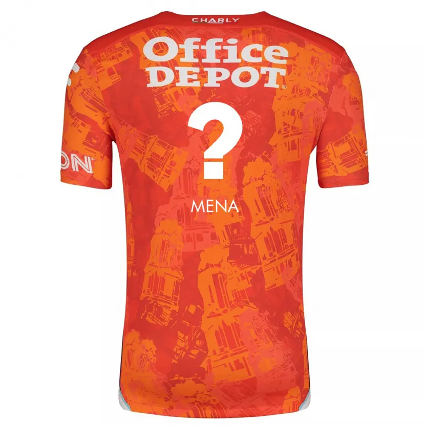 Danxen Damen Ángel Mena #0 Orange Weiß Auswärtstrikot Trikot 2024/25 T-Shirt Österreich