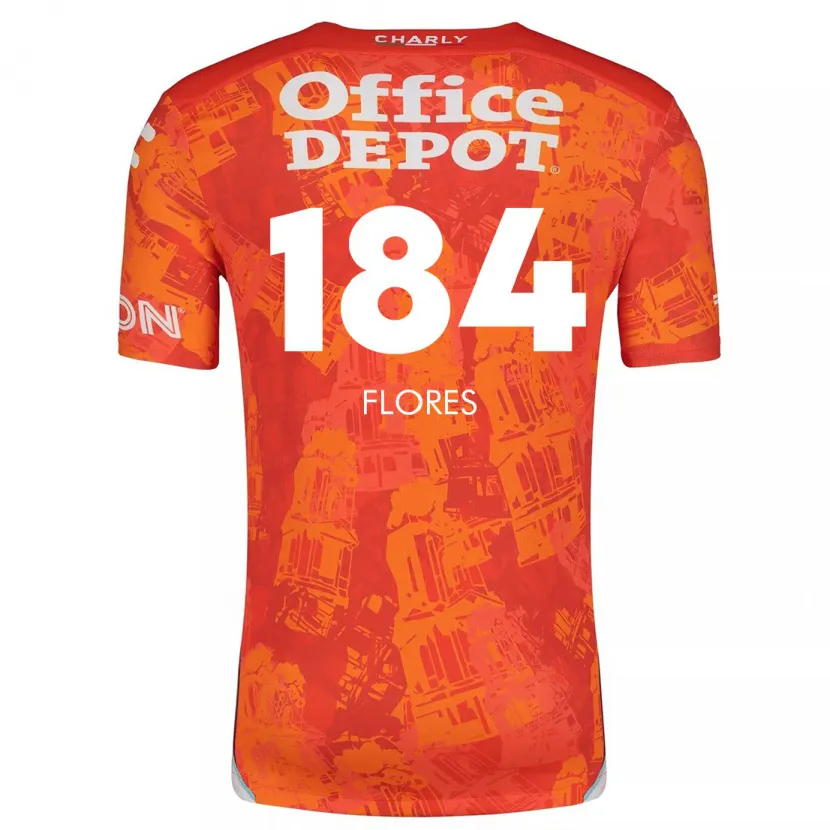 Danxen Damen Jason Flores #184 Orange Weiß Auswärtstrikot Trikot 2024/25 T-Shirt Österreich