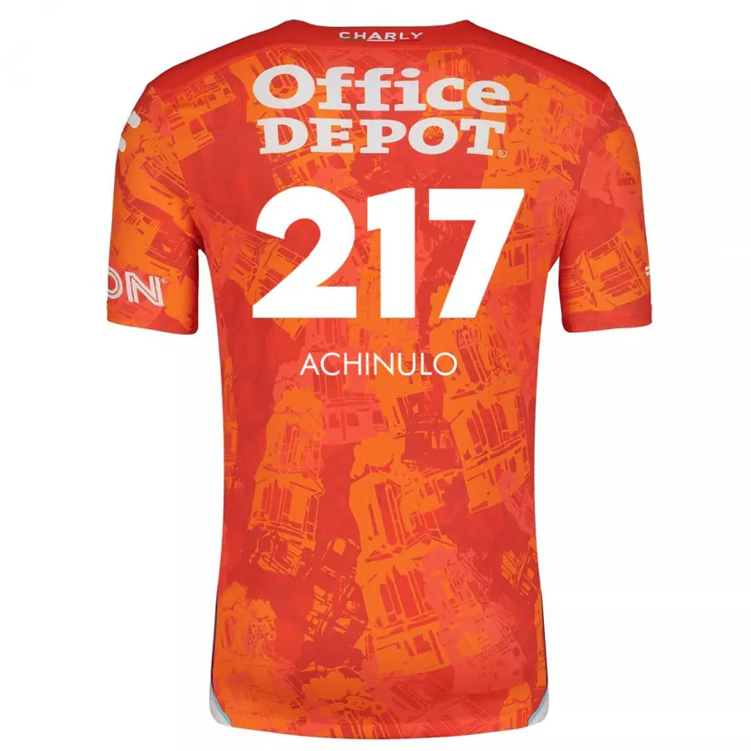 Danxen Damen Princewill Achinulo #217 Orange Weiß Auswärtstrikot Trikot 2024/25 T-Shirt Österreich