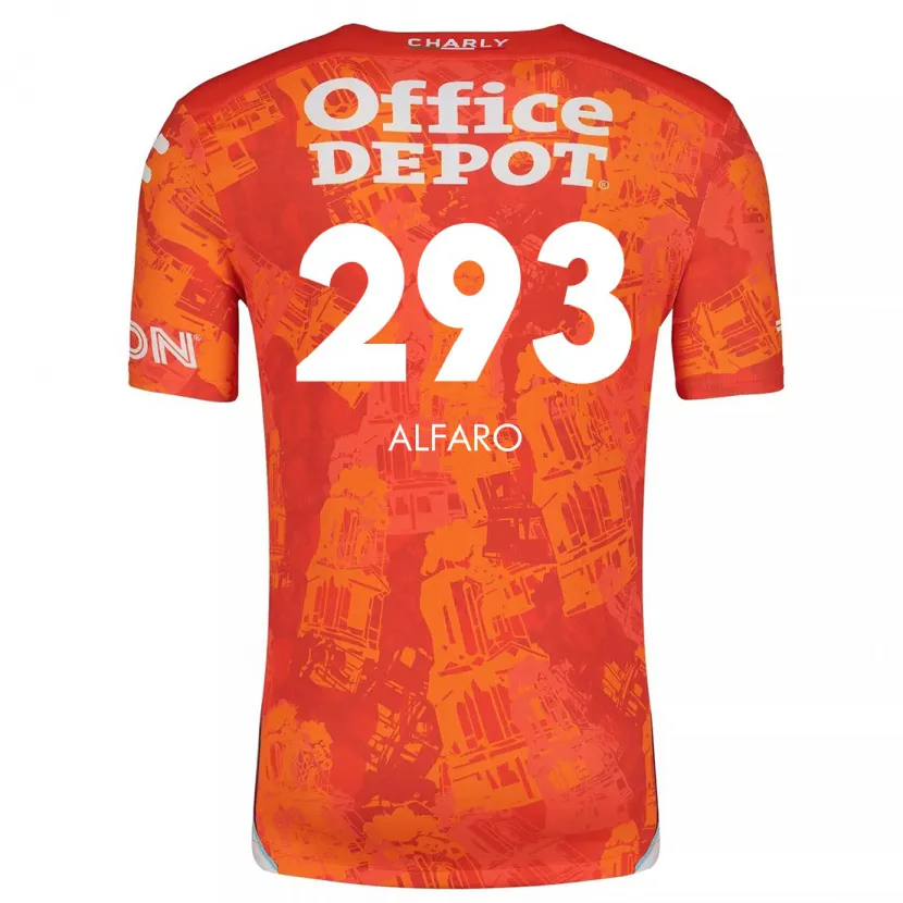 Danxen Damen Cristóbal Alfaro #293 Orange Weiß Auswärtstrikot Trikot 2024/25 T-Shirt Österreich