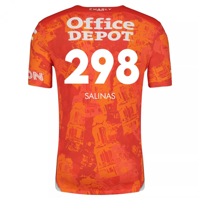 Danxen Damen Jesús Salinas #298 Orange Weiß Auswärtstrikot Trikot 2024/25 T-Shirt Österreich