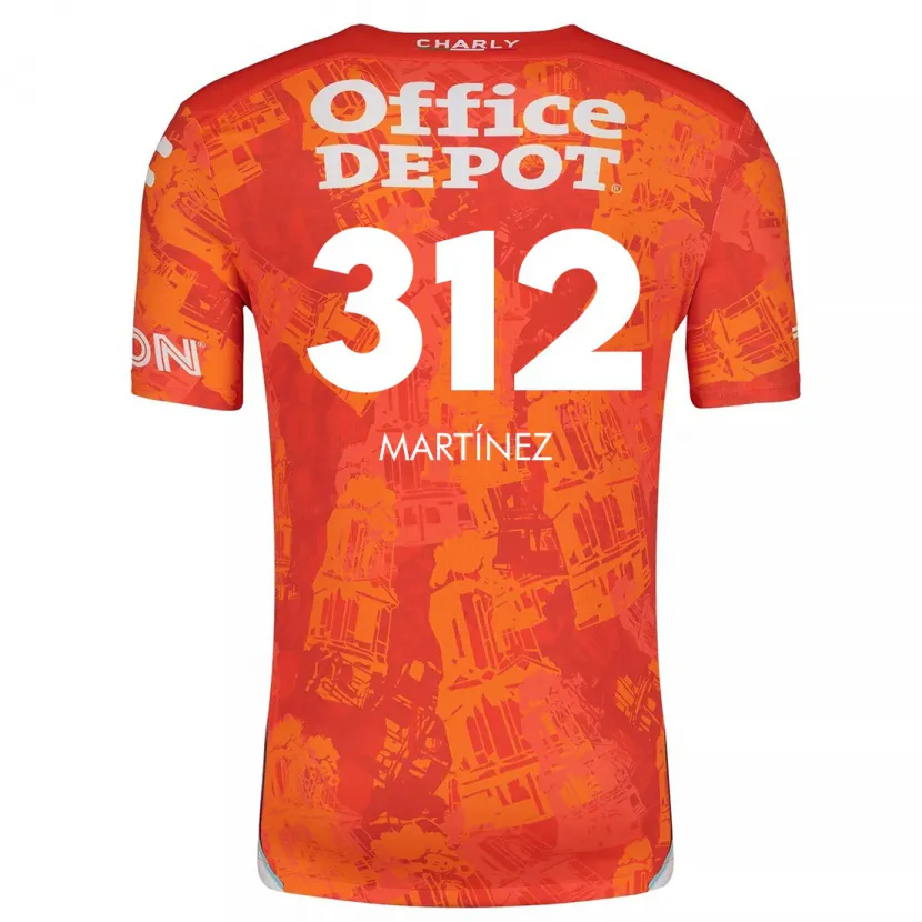 Danxen Damen Ulises Martínez #312 Orange Weiß Auswärtstrikot Trikot 2024/25 T-Shirt Österreich