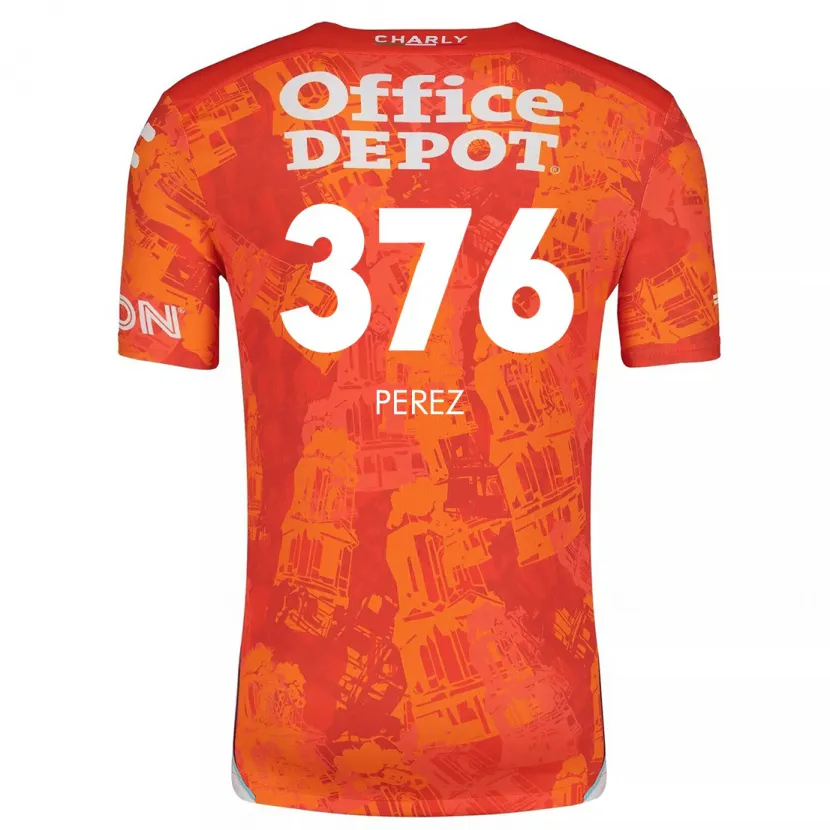 Danxen Damen Abraham Pérez #376 Orange Weiß Auswärtstrikot Trikot 2024/25 T-Shirt Österreich