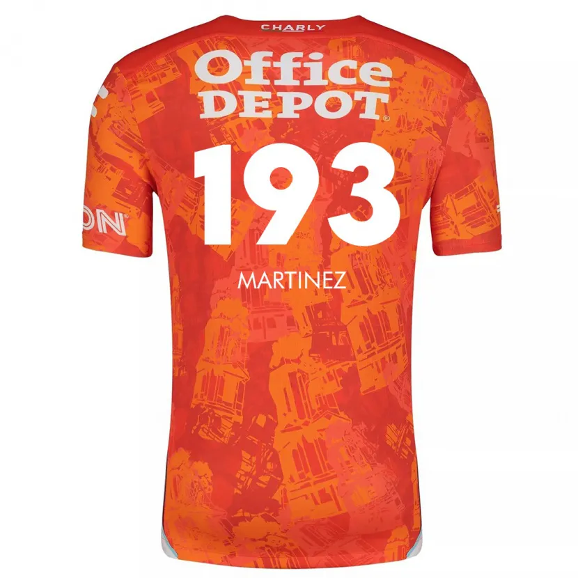 Danxen Damen Pedro Martínez #193 Orange Weiß Auswärtstrikot Trikot 2024/25 T-Shirt Österreich