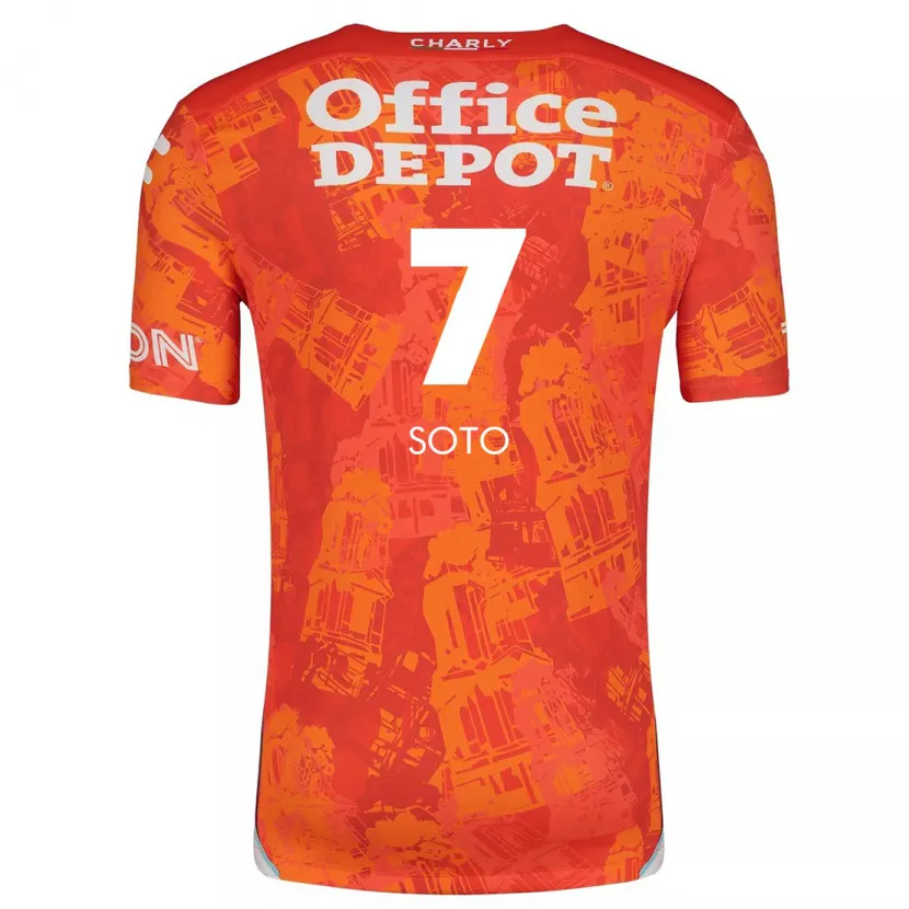 Danxen Damen Alice Soto #7 Orange Weiß Auswärtstrikot Trikot 2024/25 T-Shirt Österreich