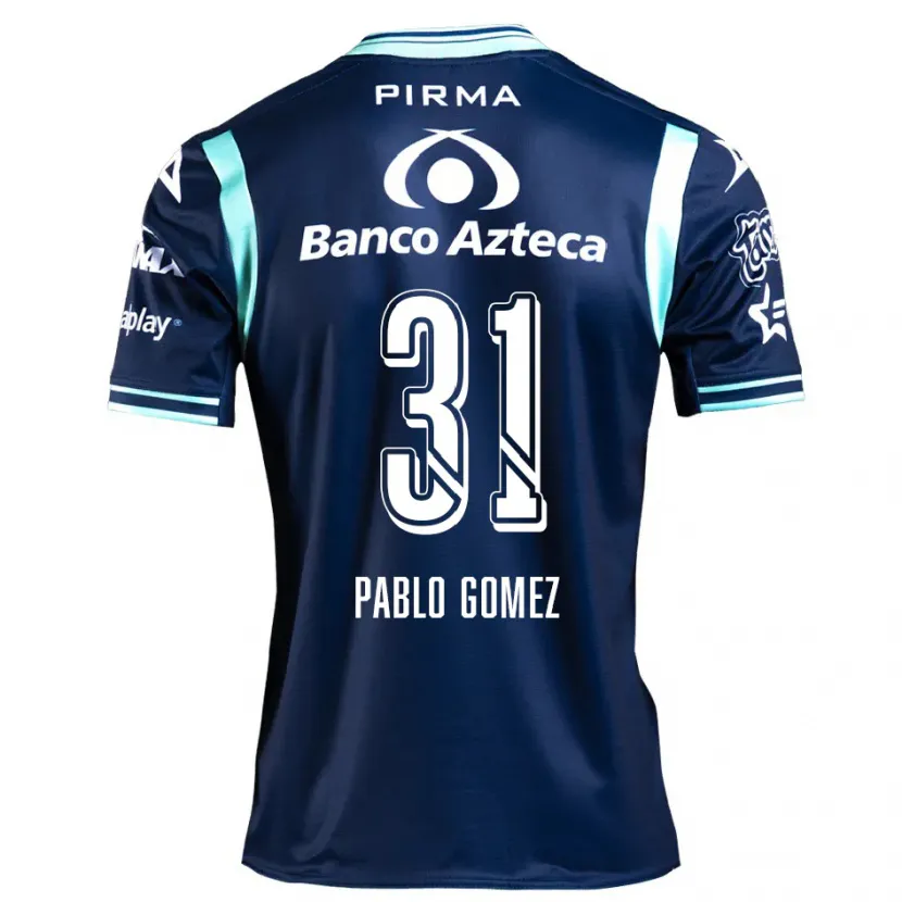 Danxen Damen Juan Pablo Gómez #31 Navy Blau Auswärtstrikot Trikot 2024/25 T-Shirt Österreich