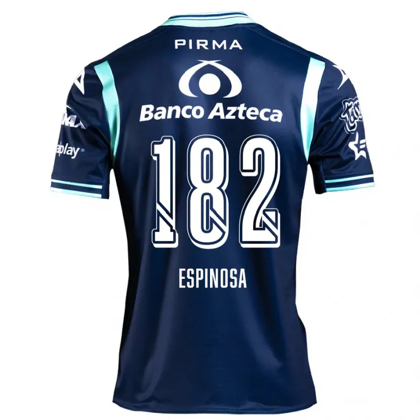 Danxen Damen Daniel Espinosa #182 Navy Blau Auswärtstrikot Trikot 2024/25 T-Shirt Österreich