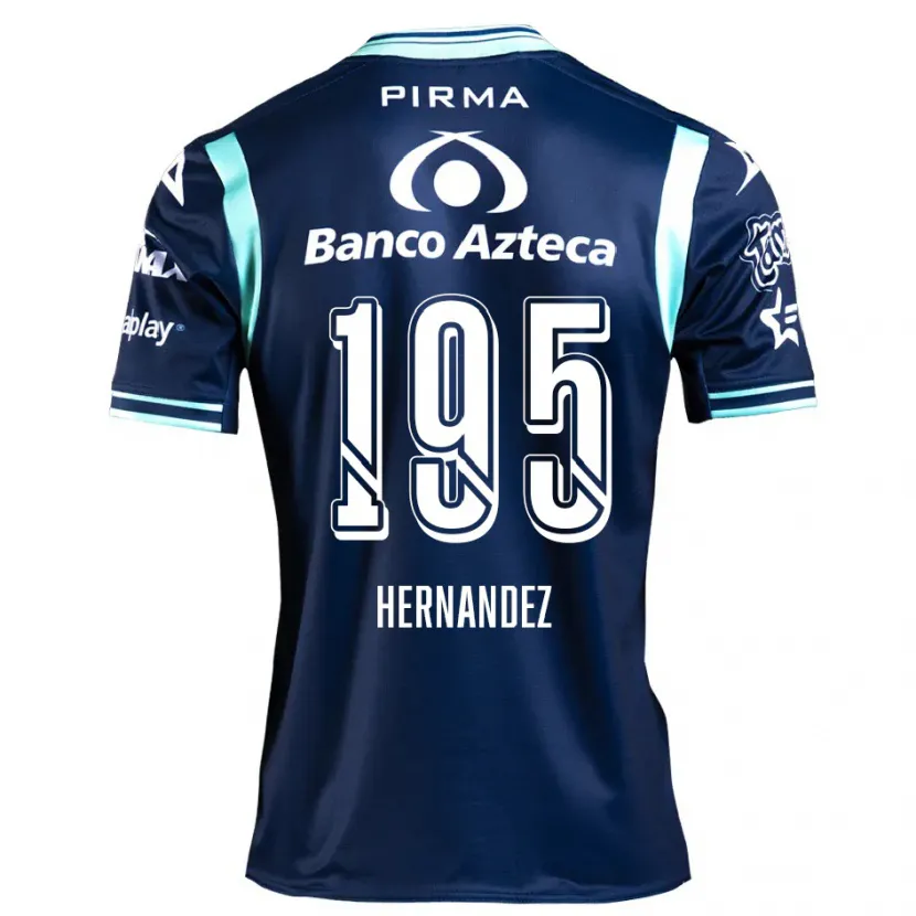 Danxen Damen Daniel Hernández #195 Navy Blau Auswärtstrikot Trikot 2024/25 T-Shirt Österreich