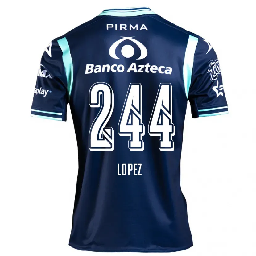 Danxen Damen Daniel López #244 Navy Blau Auswärtstrikot Trikot 2024/25 T-Shirt Österreich
