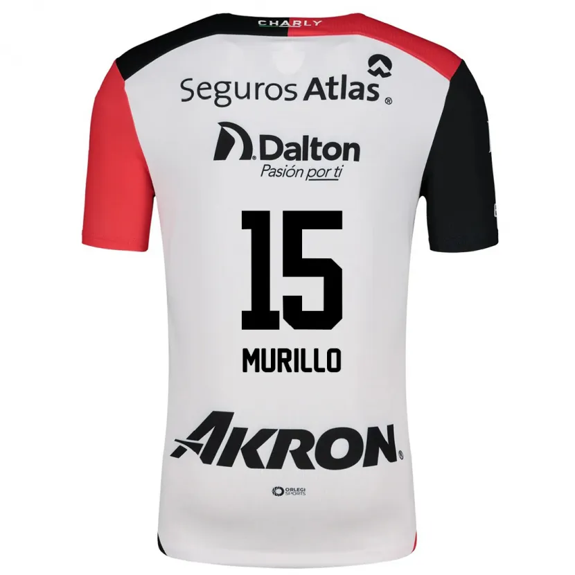 Danxen Damen Jhon Murillo #15 Weiß Rot Schwarz Auswärtstrikot Trikot 2024/25 T-Shirt Österreich