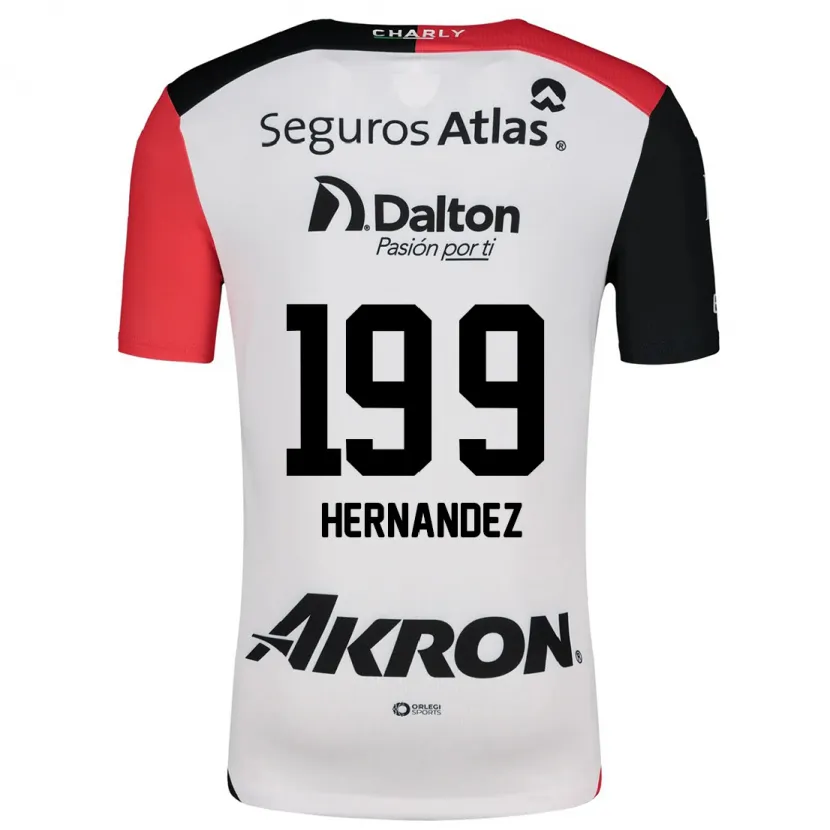 Danxen Damen Sergio Hernández #199 Weiß Rot Schwarz Auswärtstrikot Trikot 2024/25 T-Shirt Österreich