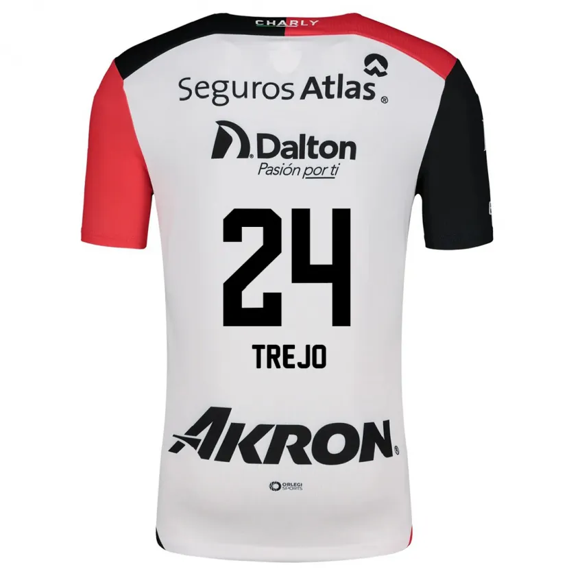 Danxen Damen Christopher Trejo #24 Weiß Rot Schwarz Auswärtstrikot Trikot 2024/25 T-Shirt Österreich