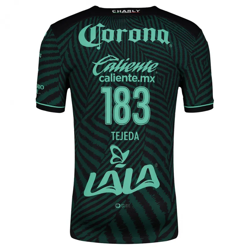 Danxen Damen Juan Tejeda #183 Schwarz Grün Auswärtstrikot Trikot 2024/25 T-Shirt Österreich
