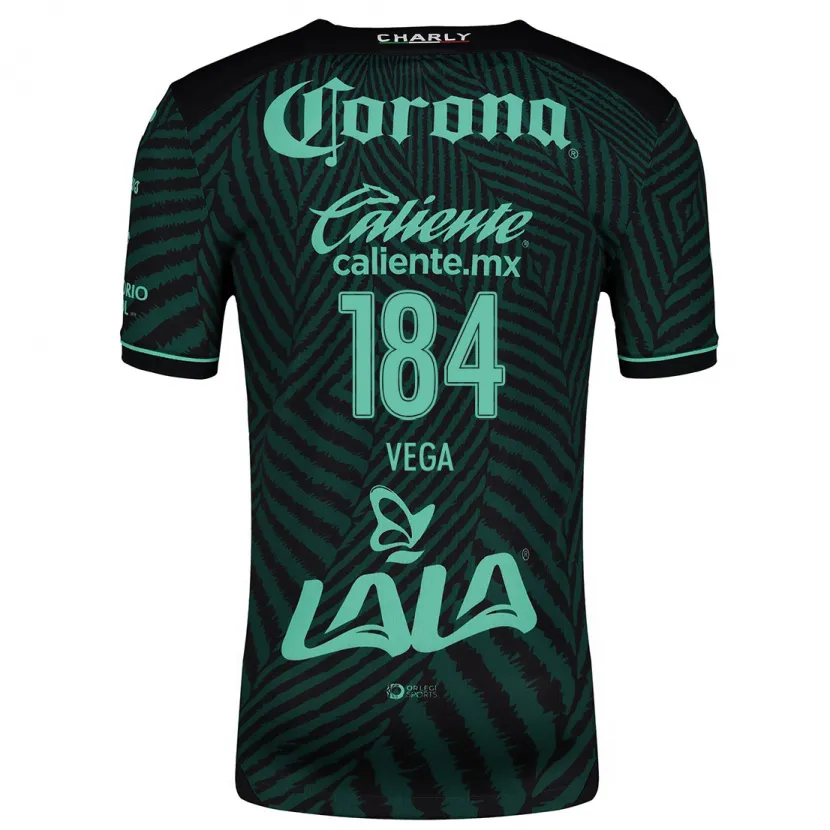 Danxen Damen Luis Vega #184 Schwarz Grün Auswärtstrikot Trikot 2024/25 T-Shirt Österreich
