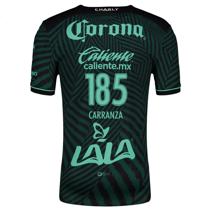 Danxen Damen Héctor Carranza #185 Schwarz Grün Auswärtstrikot Trikot 2024/25 T-Shirt Österreich
