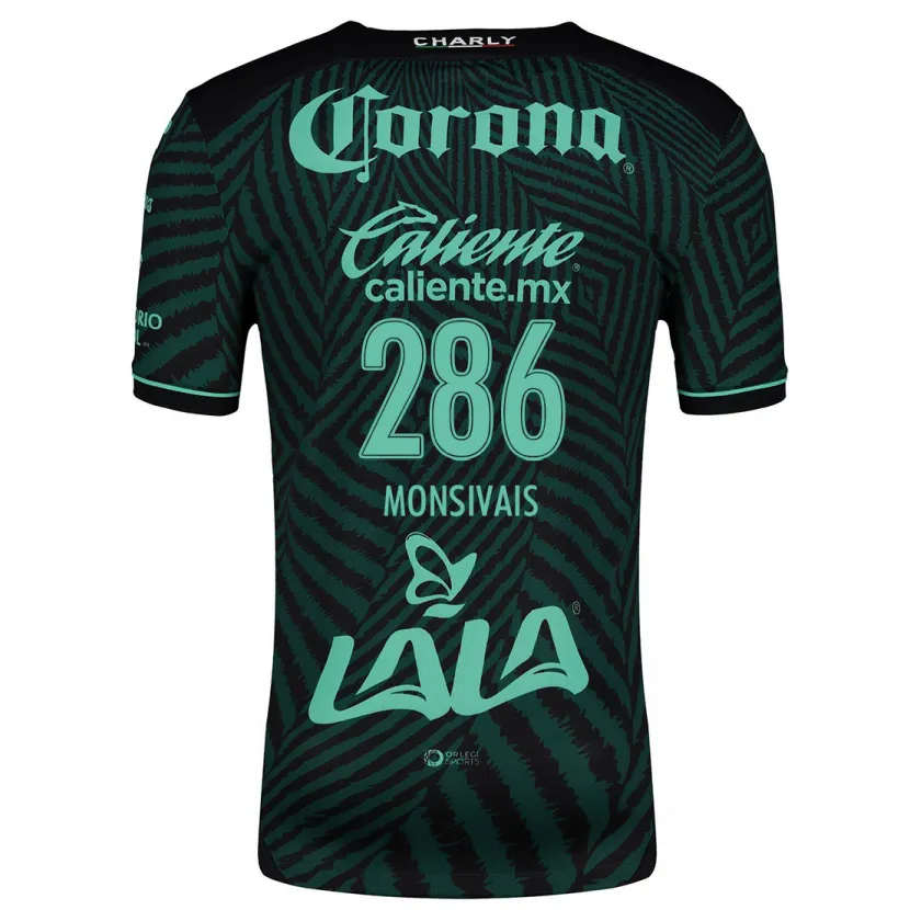 Danxen Damen Giovani Monsivais #286 Schwarz Grün Auswärtstrikot Trikot 2024/25 T-Shirt Österreich