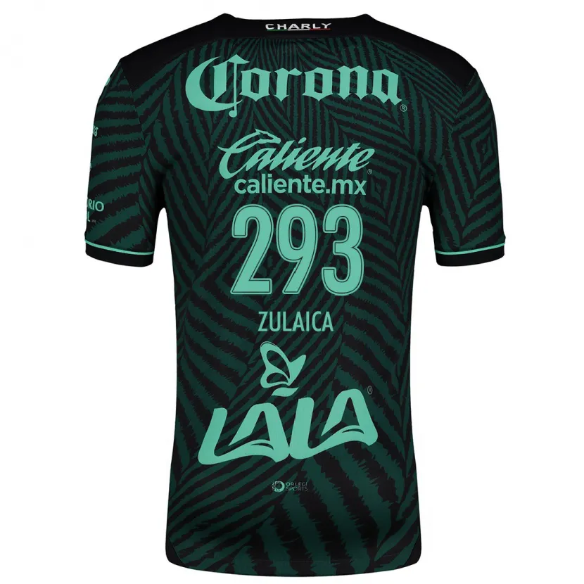 Danxen Damen José Zulaica #293 Schwarz Grün Auswärtstrikot Trikot 2024/25 T-Shirt Österreich