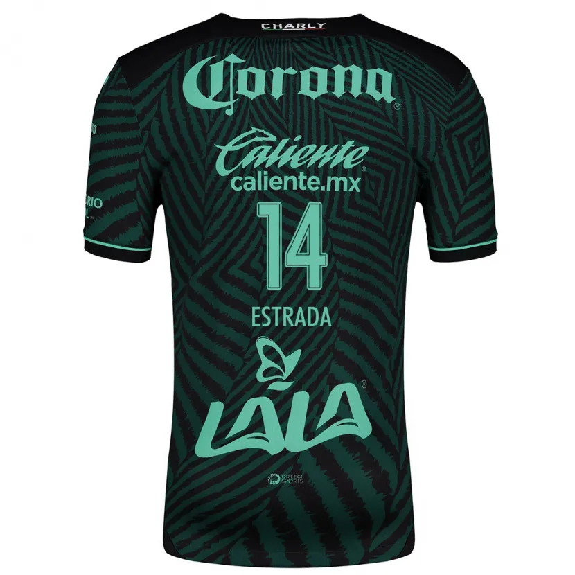Danxen Damen Katia Estrada #14 Schwarz Grün Auswärtstrikot Trikot 2024/25 T-Shirt Österreich