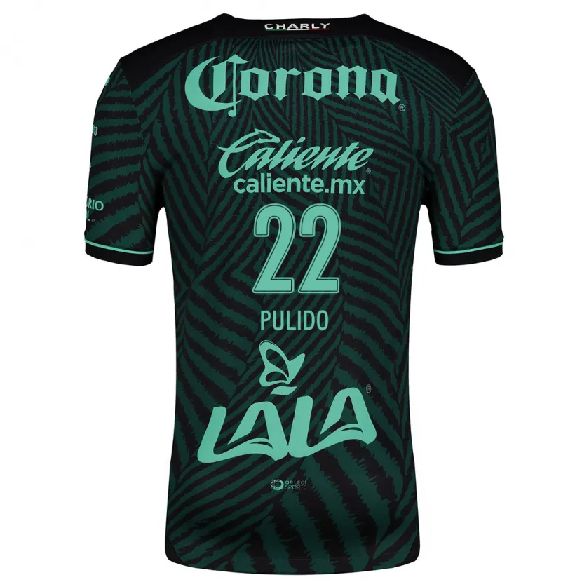 Danxen Damen Sheila Pulido #22 Schwarz Grün Auswärtstrikot Trikot 2024/25 T-Shirt Österreich