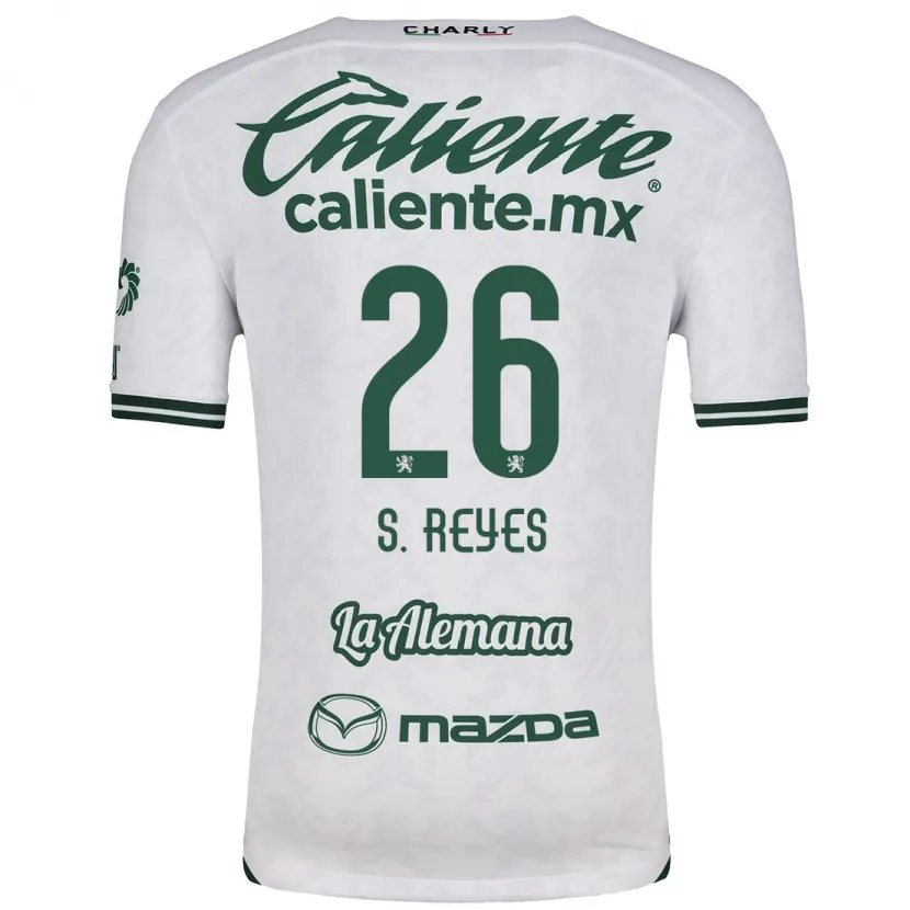 Danxen Damen Salvador Reyes #26 Weiß Grün Auswärtstrikot Trikot 2024/25 T-Shirt Österreich