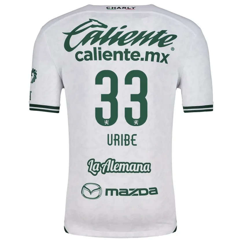 Danxen Damen Héctor Uribe #33 Weiß Grün Auswärtstrikot Trikot 2024/25 T-Shirt Österreich
