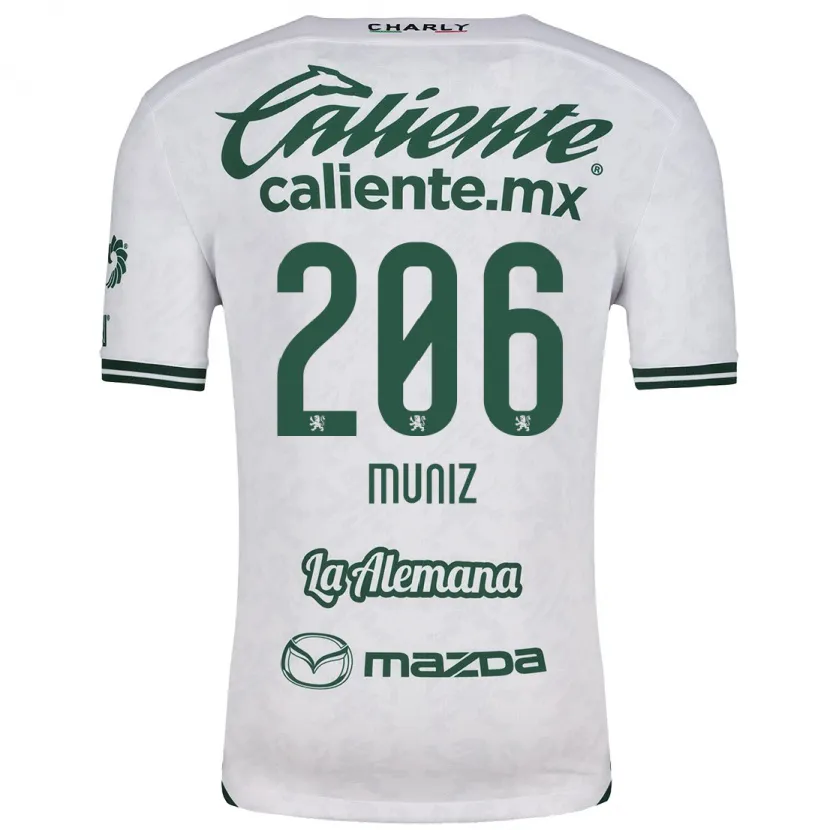 Danxen Damen Isaác Muñíz #206 Weiß Grün Auswärtstrikot Trikot 2024/25 T-Shirt Österreich
