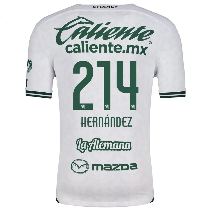 Danxen Damen Iván Hernández #214 Weiß Grün Auswärtstrikot Trikot 2024/25 T-Shirt Österreich
