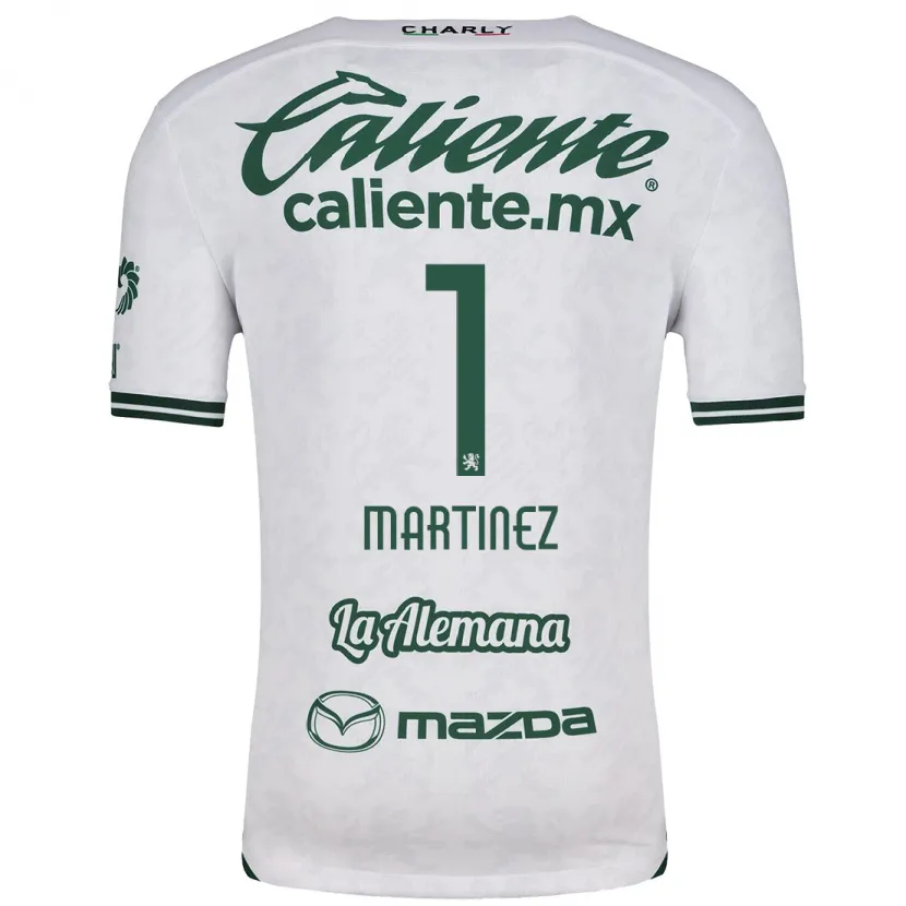 Danxen Damen Angeles Martínez #1 Weiß Grün Auswärtstrikot Trikot 2024/25 T-Shirt Österreich