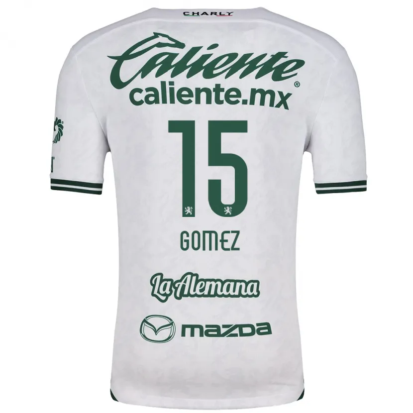 Danxen Damen Paulina Gómez #15 Weiß Grün Auswärtstrikot Trikot 2024/25 T-Shirt Österreich