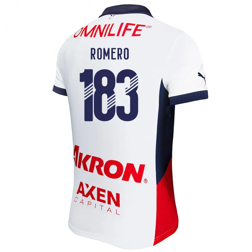 Danxen Damen Javen Romero #183 Weiß Rot Blau Auswärtstrikot Trikot 2024/25 T-Shirt Österreich