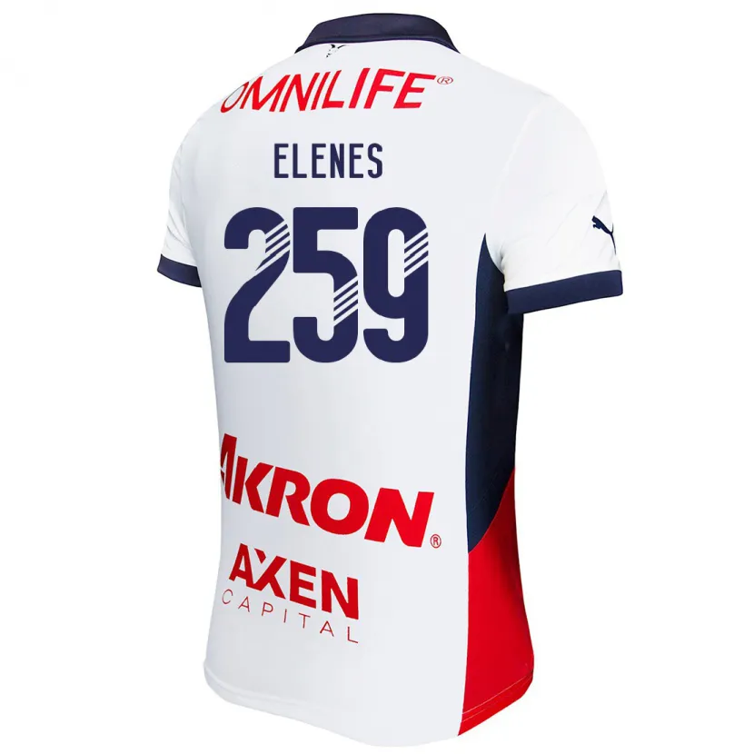 Danxen Damen José Elenes #259 Weiß Rot Blau Auswärtstrikot Trikot 2024/25 T-Shirt Österreich