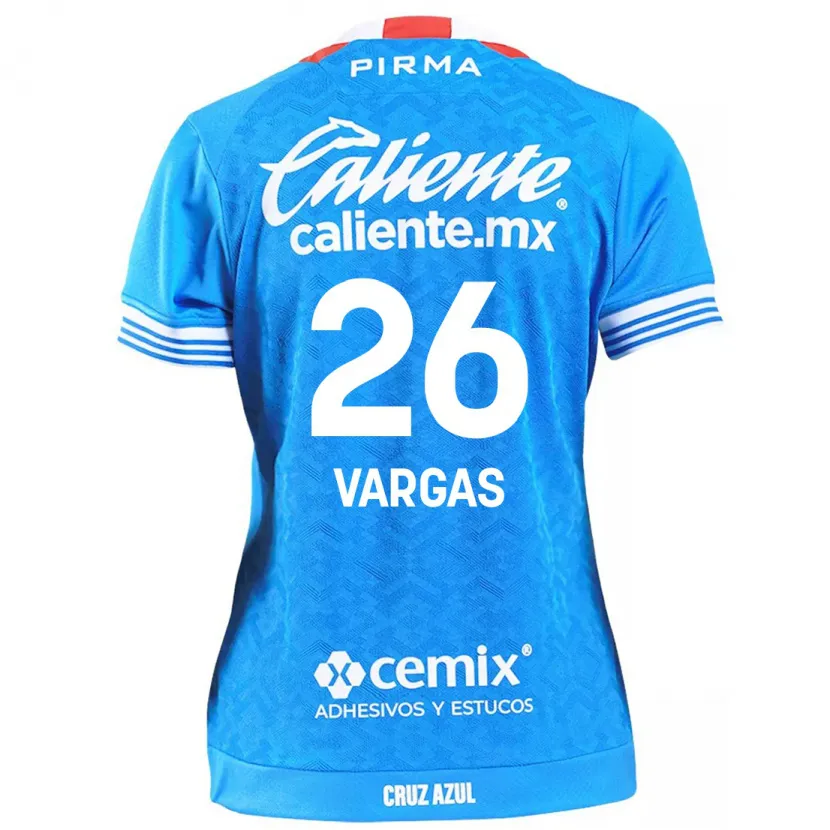 Danxen Kinder Carlos Vargas #26 Himmelblau Heimtrikot Trikot 2024/25 T-Shirt Österreich