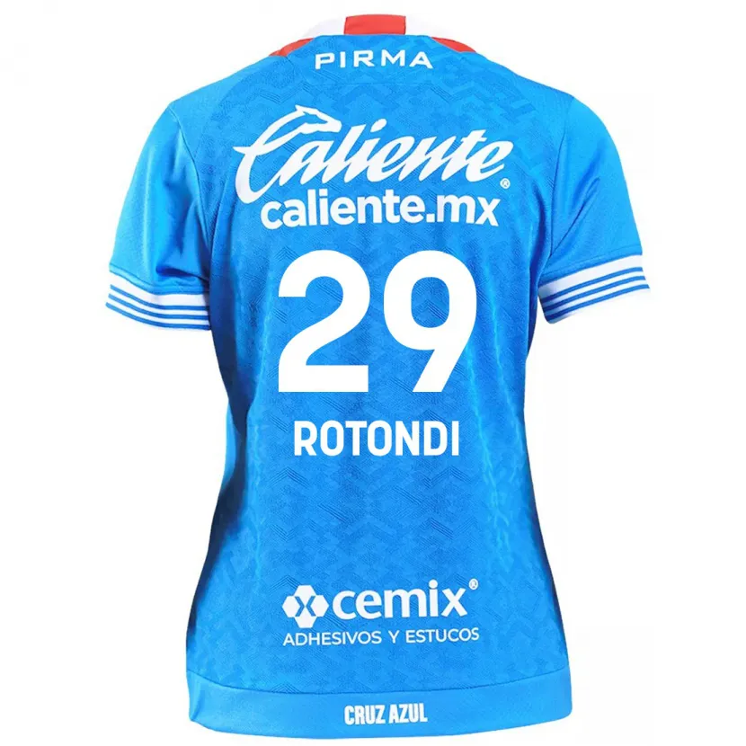 Danxen Kinder Carlos Rotondi #29 Himmelblau Heimtrikot Trikot 2024/25 T-Shirt Österreich