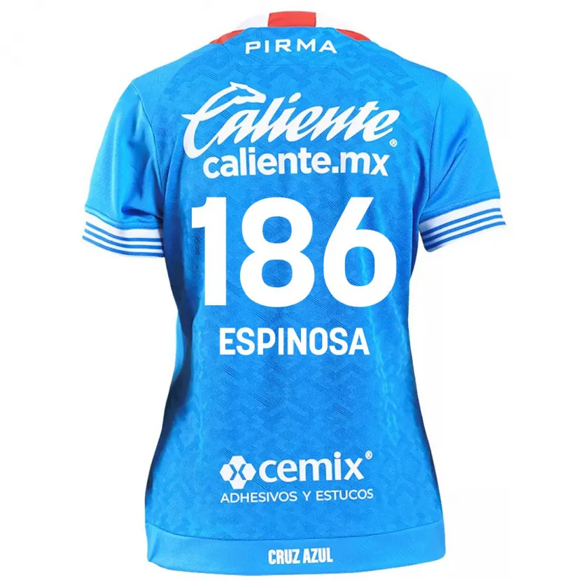 Danxen Kinder Brandón Espinosa #186 Himmelblau Heimtrikot Trikot 2024/25 T-Shirt Österreich