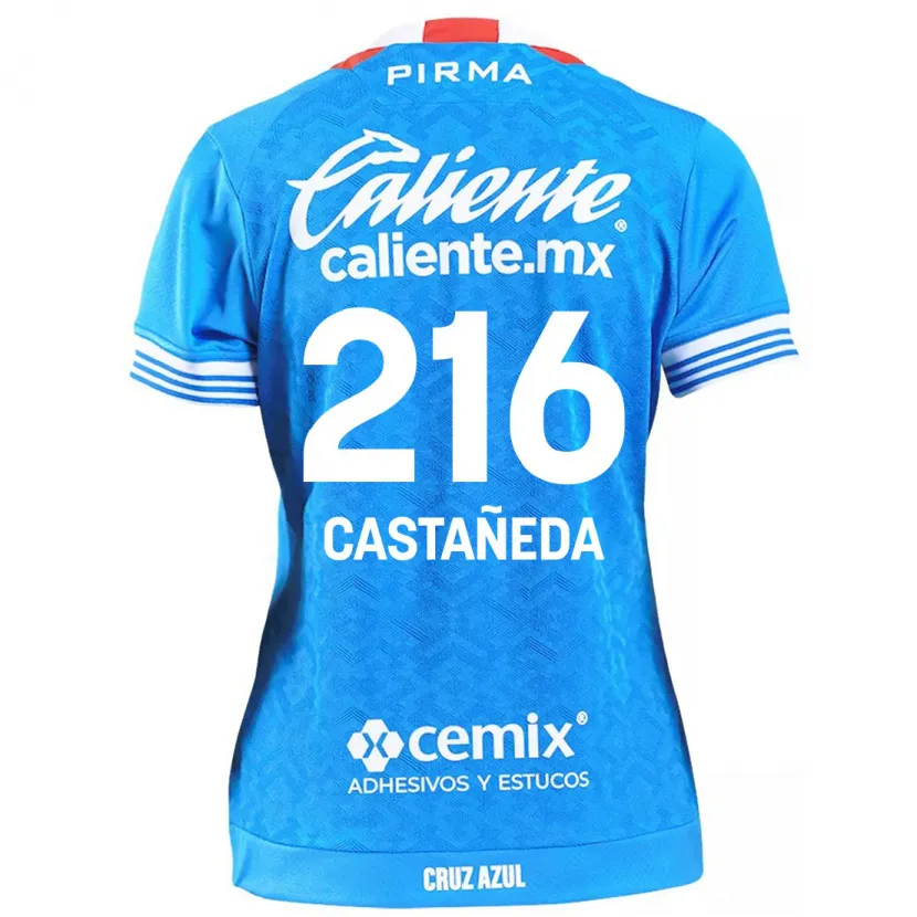 Danxen Kinder Ian Castañeda #216 Himmelblau Heimtrikot Trikot 2024/25 T-Shirt Österreich