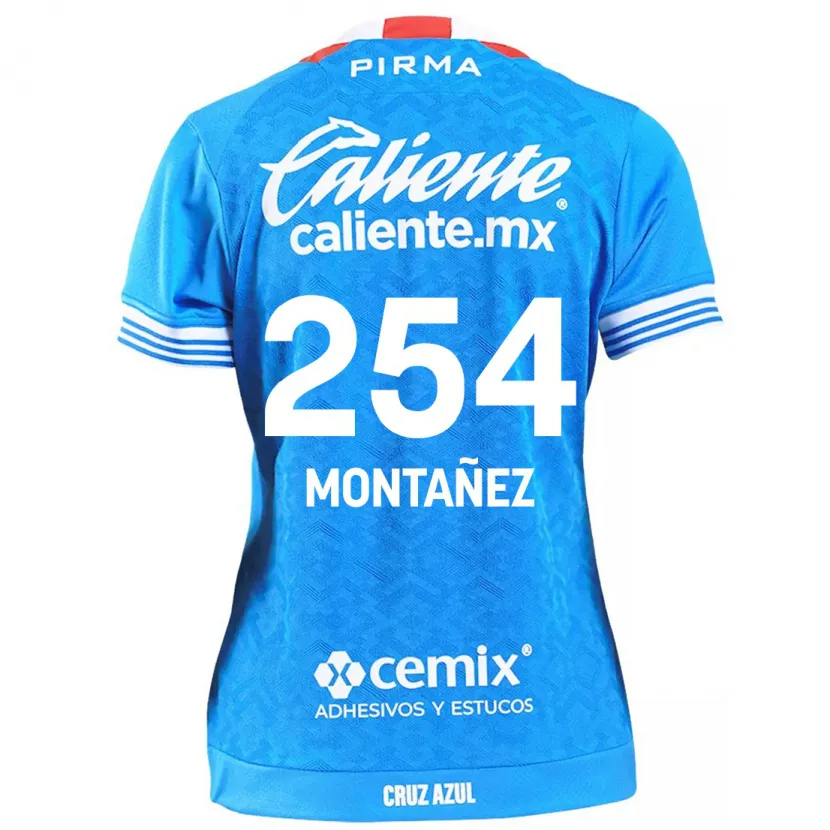 Danxen Kinder Humberto Montañez #254 Himmelblau Heimtrikot Trikot 2024/25 T-Shirt Österreich