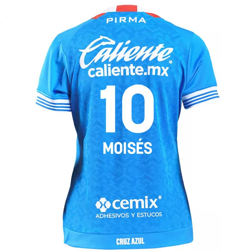 Danxen Kinder Moisés Vieira #10 Himmelblau Heimtrikot Trikot 2024/25 T-Shirt Österreich
