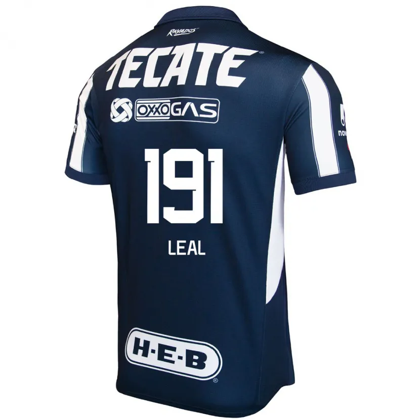Danxen Kinder Jesús Leal #191 Blau Rot Weiß Heimtrikot Trikot 2024/25 T-Shirt Österreich