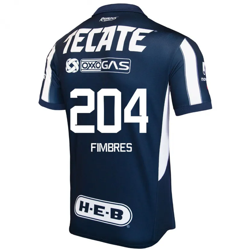 Danxen Kinder Iker Fimbres #204 Blau Rot Weiß Heimtrikot Trikot 2024/25 T-Shirt Österreich