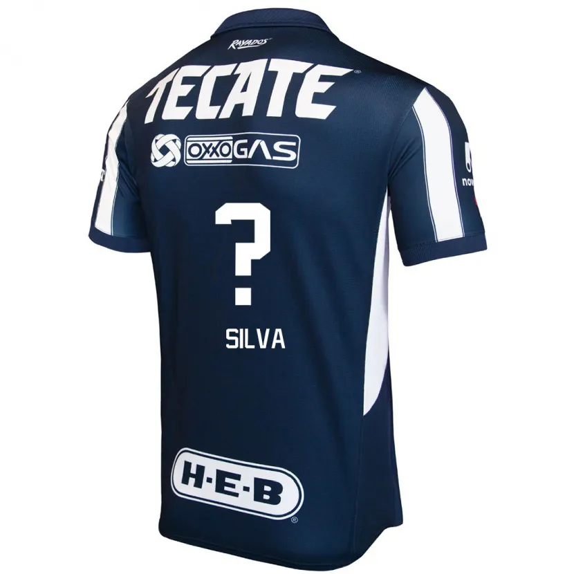 Danxen Kinder Patricio Silva #0 Blau Rot Weiß Heimtrikot Trikot 2024/25 T-Shirt Österreich