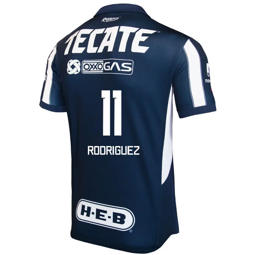 Danxen Kinder Lizette Rodriguez #11 Blau Rot Weiß Heimtrikot Trikot 2024/25 T-Shirt Österreich
